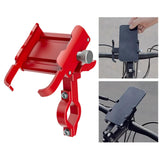 Maxbell Bike Phone Holder Multiple Angles Shockproof for Bicycle Car Motorcycle red