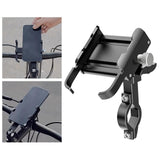 Maxbell Bike Phone Holder Multiple Angles Shockproof for Bicycle Car Motorcycle black