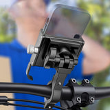 Maxbell Bike Phone Holder Multiple Angles Shockproof for Bicycle Car Motorcycle black