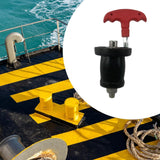 Maxbell Scupper Plugs Kayak Hull Livewell Oil Resistant Kitchen Expansion Drain Plug for 2.5 to 3.1cm