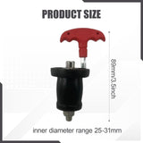Maxbell Scupper Plugs Kayak Hull Livewell Oil Resistant Kitchen Expansion Drain Plug for 2.5 to 3.1cm