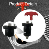Maxbell Scupper Plugs Kayak Hull Livewell Oil Resistant Kitchen Expansion Drain Plug for 2.5 to 3.1cm