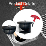 Maxbell Scupper Plugs Kayak Hull Livewell Oil Resistant Kitchen Expansion Drain Plug for 6.5 to 8.5cm