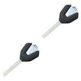 Maxbell Key Blank for Motorcycle Uncut Sturdy Motorbike Key for Cfmoto 250SR/NK 2pcs