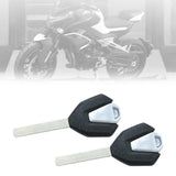 Maxbell Key Blank for Motorcycle Uncut Sturdy Motorbike Key for Cfmoto 250SR/NK 2pcs