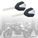 Maxbell Key Blank for Motorcycle Uncut Sturdy Motorbike Key for Cfmoto 250SR/NK 2pcs