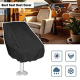Maxbell Boat Chair Cover Protective Ship 210D Oxford Cloth Dustproof with Drawstring 56cmx61cmx64cm