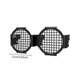 Maxbell 1 Pair Motorcycle Headlight Cover Headlamp Protector Guard for Kawasaki