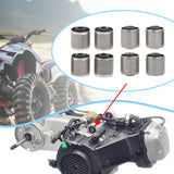Maxbell 4Pcs Rear Swing Arm Bushes Steel Rear Swing Arm Bushings for Motorcycle 3cmx3.5cmx1cm