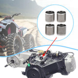 Maxbell 4Pcs Rear Swing Arm Bushes Steel Rear Swing Arm Bushings for Motorcycle 3cmx3.5cmx1cm