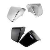 Maxbell 1 Pair Motorcycle Battery Fairing Covers Dustproof Cover Replaces Side Panel Silver