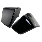 Maxbell 1 Pair Motorcycle Battery Fairing Covers Dustproof Cover Replaces Side Panel Black