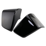 Maxbell 1 Pair Motorcycle Battery Fairing Covers Dustproof Cover Replaces Side Panel Black