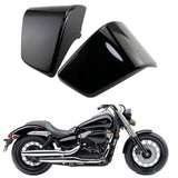 Maxbell 1 Pair Motorcycle Battery Fairing Covers Dustproof Cover Replaces Side Panel Black
