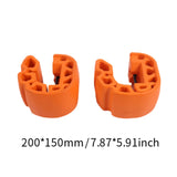 Maxbell 2 Pieces Boat Fenders Shock Absorber Boats Buffer Replacement Snap in Bumper