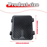 Maxbell Motorcycle Seat Cushion Comfort Shock Absorption Non Slip Accessory Silicone