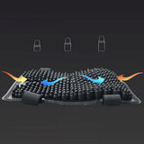 Maxbell Motorcycle Seat Cushion Comfort Shock Absorption Non Slip Accessory Silicone