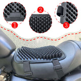 Maxbell Motorcycle Seat Cushion Comfort Shock Absorption Non Slip Accessory Silicone