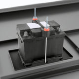 Maxbell Universal Battery Hold Down Kit Quick Installation Wear Resistant Anti SHAKE 19.5x34.5x25cm