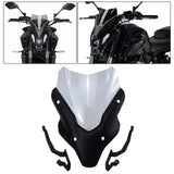 Maxbell Motorcycle Windshield Windscreen Deflector Creative Front Windshield Cover