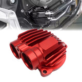Maxbell Water Pump Guard CNC Protector Protection Cover for Yamaha FZ07 Xtz 700 Red