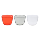 Maxbell Tail Light Cover Sturdy Trim Motorcycle Brake Taillight Cover for Vespa red