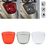 Maxbell Tail Light Cover Sturdy Trim Motorcycle Brake Taillight Cover for Vespa red