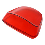 Maxbell Tail Light Cover Sturdy Trim Motorcycle Brake Taillight Cover for Vespa red