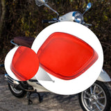 Maxbell Tail Light Cover Sturdy Trim Motorcycle Brake Taillight Cover for Vespa red