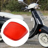 Maxbell Tail Light Cover Sturdy Trim Motorcycle Brake Taillight Cover for Vespa red