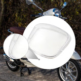 Maxbell Tail Light Cover Sturdy Trim Motorcycle Brake Taillight Cover for Vespa clear