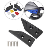 Maxbell Motorcycle Handguards Protector Cover Lightwight Hand Guard Decorative Cover Black