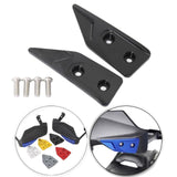 Maxbell Motorcycle Handguards Protector Cover Lightwight Hand Guard Decorative Cover Black