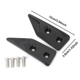 Maxbell Motorcycle Handguards Protector Cover Lightwight Hand Guard Decorative Cover Black