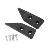 Maxbell Motorcycle Handguards Protector Cover Lightwight Hand Guard Decorative Cover Black