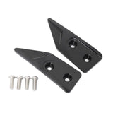 Maxbell Motorcycle Handguards Protector Cover Lightwight Hand Guard Decorative Cover Black