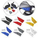 Maxbell Motorcycle Handguards Protector Cover Lightwight Hand Guard Decorative Cover Black