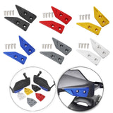 Maxbell Motorcycle Handguards Protector Cover Lightwight Hand Guard Decorative Cover Black