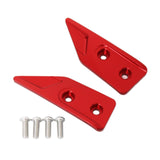 Maxbell Motorcycle Handguards Protector Cover Lightwight Hand Guard Decorative Cover Red