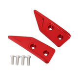 Maxbell Motorcycle Handguards Protector Cover Lightwight Hand Guard Decorative Cover Red