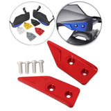 Maxbell Motorcycle Handguards Protector Cover Lightwight Hand Guard Decorative Cover Red