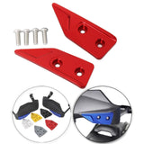 Maxbell Motorcycle Handguards Protector Cover Lightwight Hand Guard Decorative Cover Red