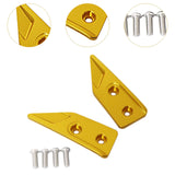 Maxbell Motorcycle Handguards Protector Cover Lightwight Hand Guard Decorative Cover Gold