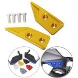 Maxbell Motorcycle Handguards Protector Cover Lightwight Hand Guard Decorative Cover Gold