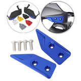 Maxbell Motorcycle Handguards Protector Cover Lightwight Hand Guard Decorative Cover Blue