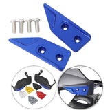 Maxbell Motorcycle Handguards Protector Cover Lightwight Hand Guard Decorative Cover Blue