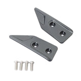 Maxbell Motorcycle Handguards Protector Cover Lightwight Hand Guard Decorative Cover Gray