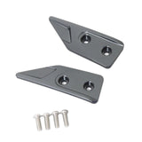 Maxbell Motorcycle Handguards Protector Cover Lightwight Hand Guard Decorative Cover Gray