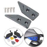 Maxbell Motorcycle Handguards Protector Cover Lightwight Hand Guard Decorative Cover Gray