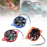 Maxbell Electric Cooling Thermal Fan for ATV 125 150cc 200cc 250cc Motorcycle Blue